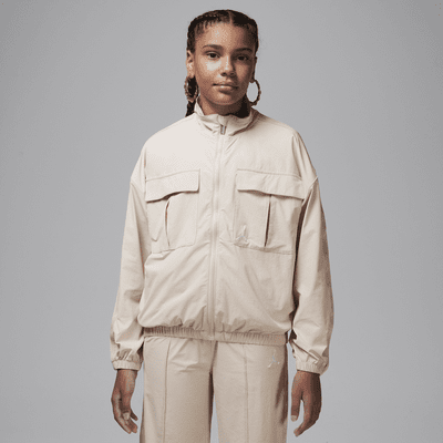 Jordan Big Kids' Jumpman Woven Taping Jacket. Nike.com